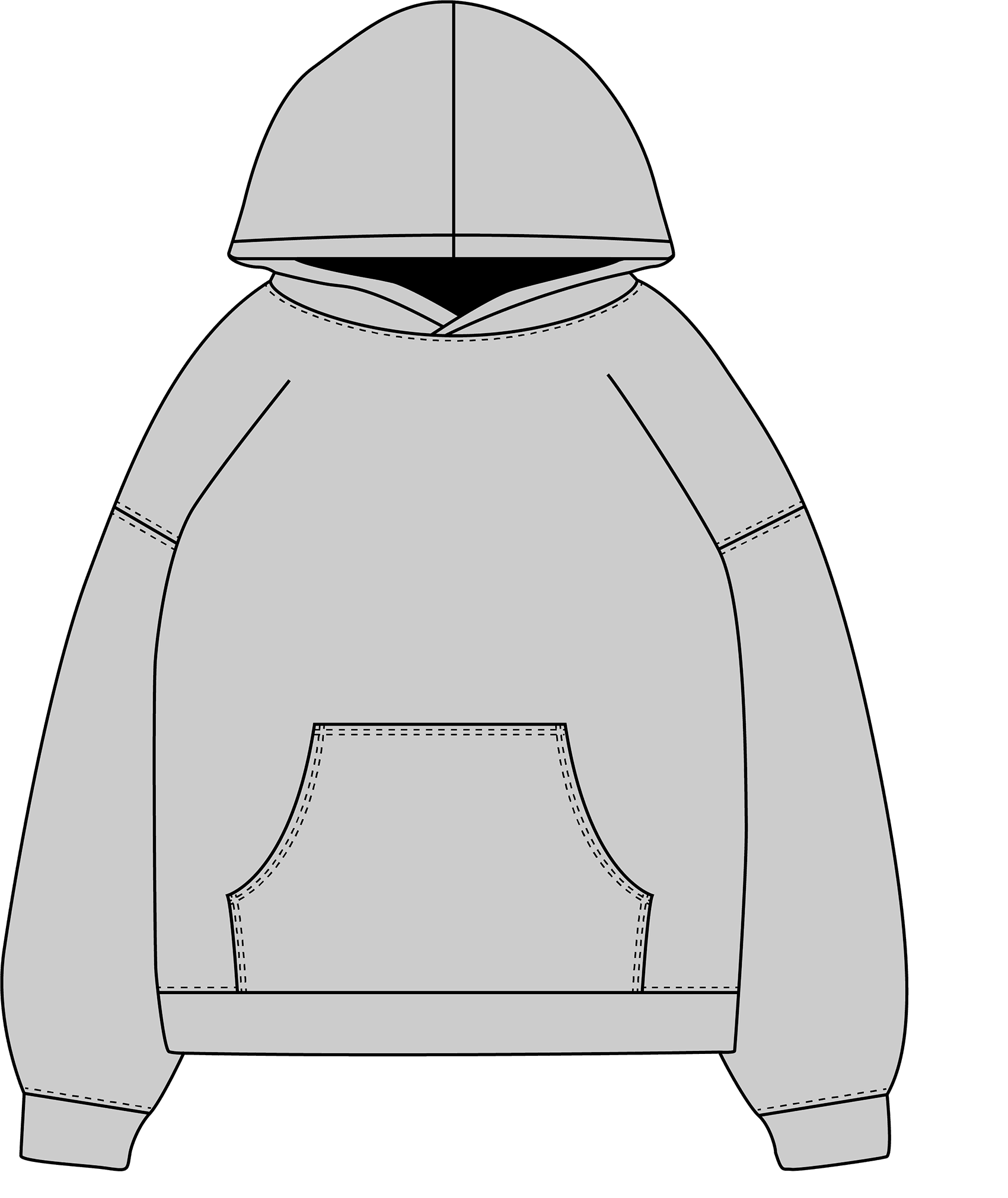 Преміум худі - перед