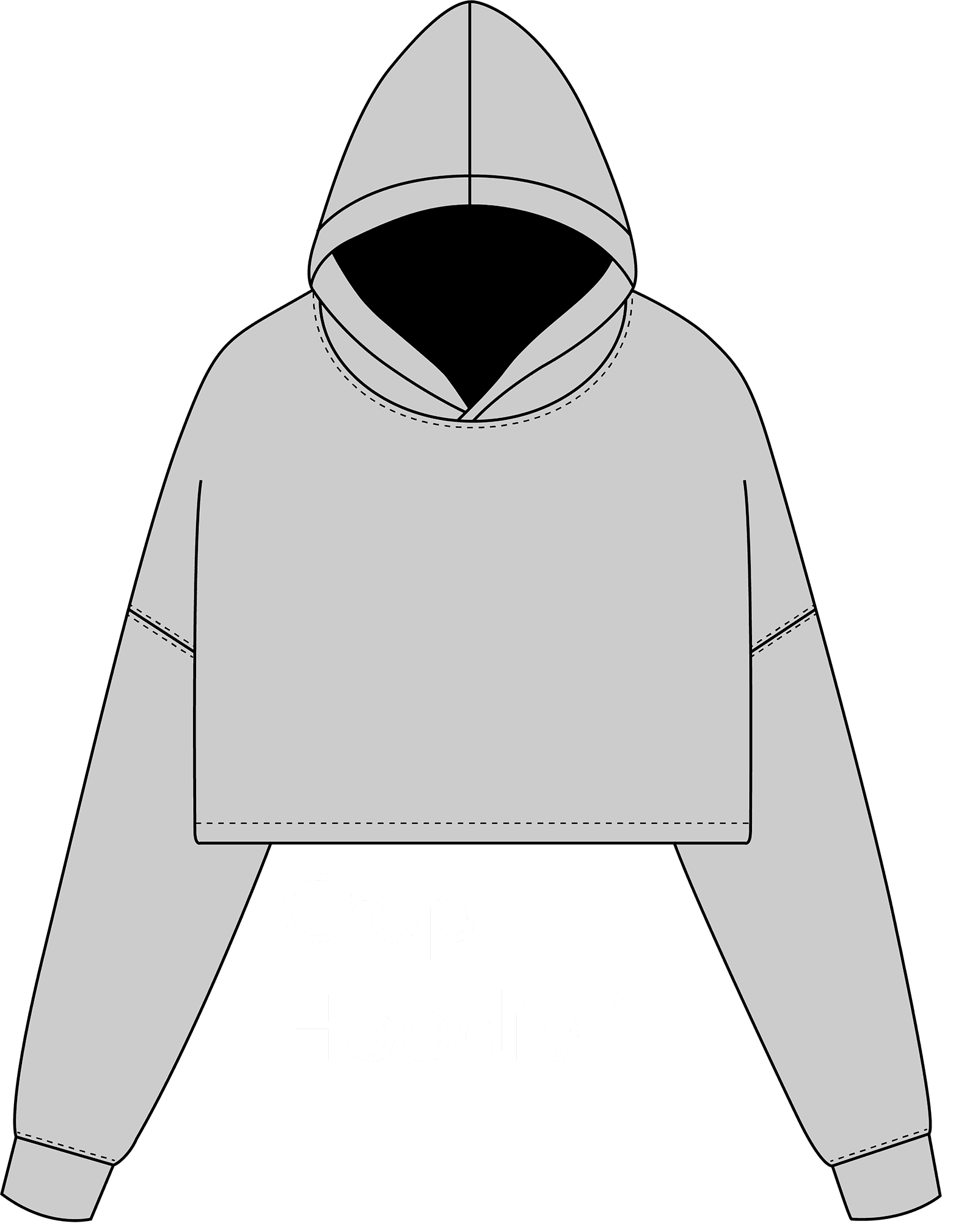 Тепле худі - перед