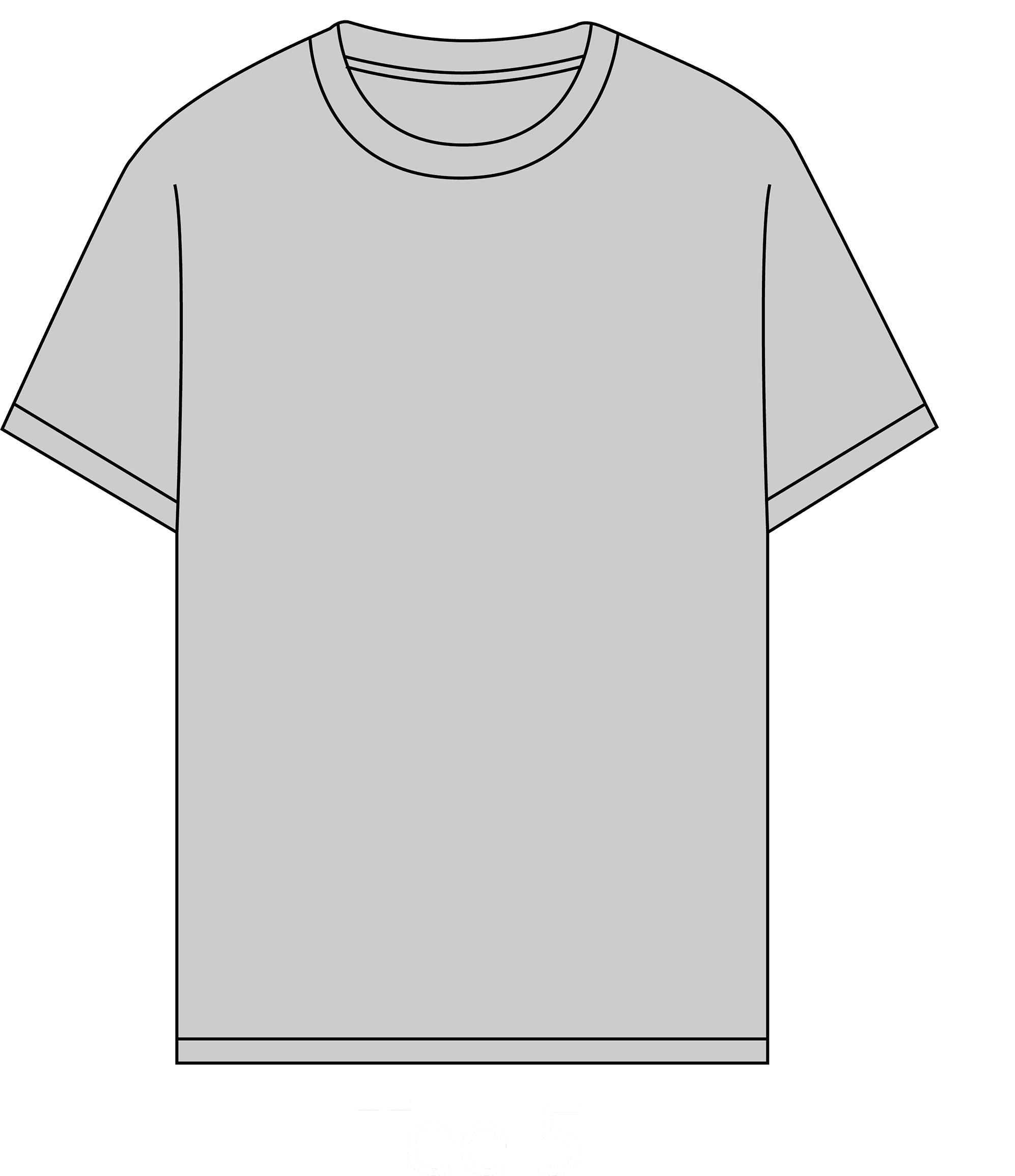 Стандартна футболка - перед