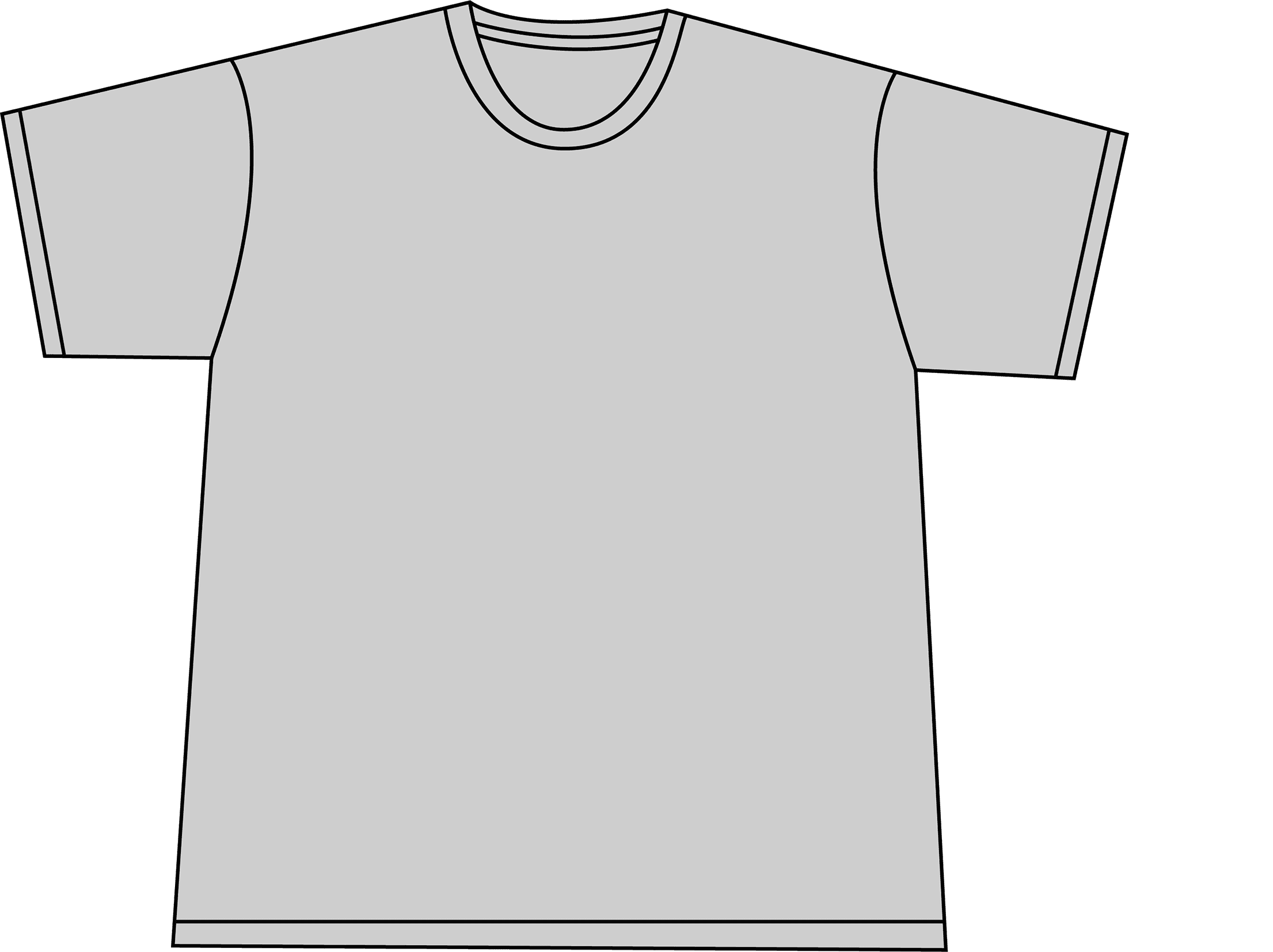 Slim Fit футболка - перед