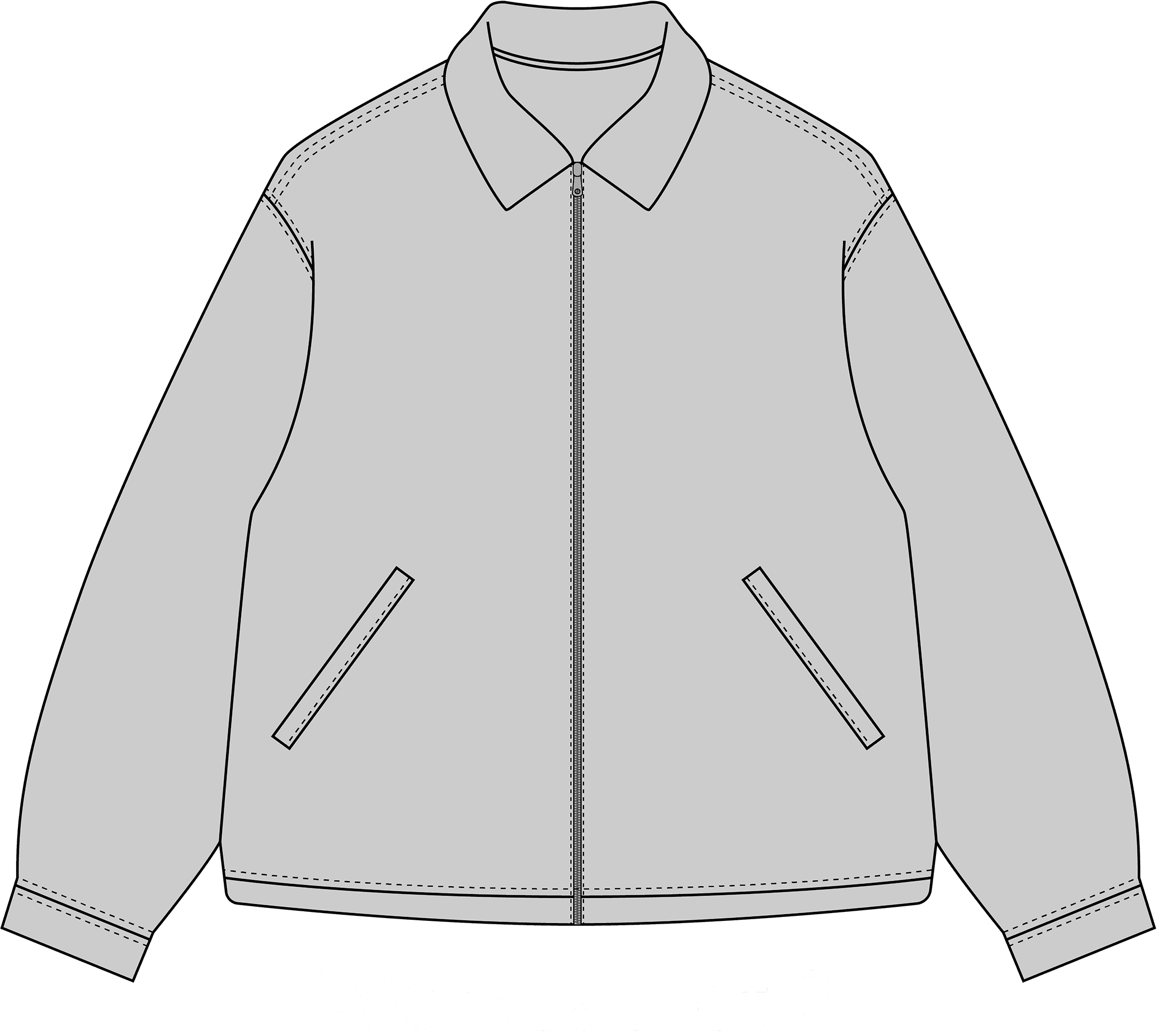 Утеплена робоча куртка - перед